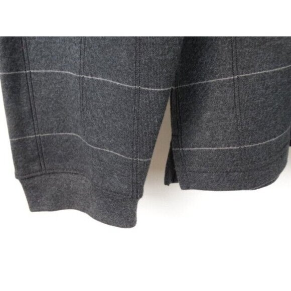 Van Heusen Men's Polo Golf Shirt Size XXL Gray Plaid Long Sleeve Collared Top - Picture 3 of 9